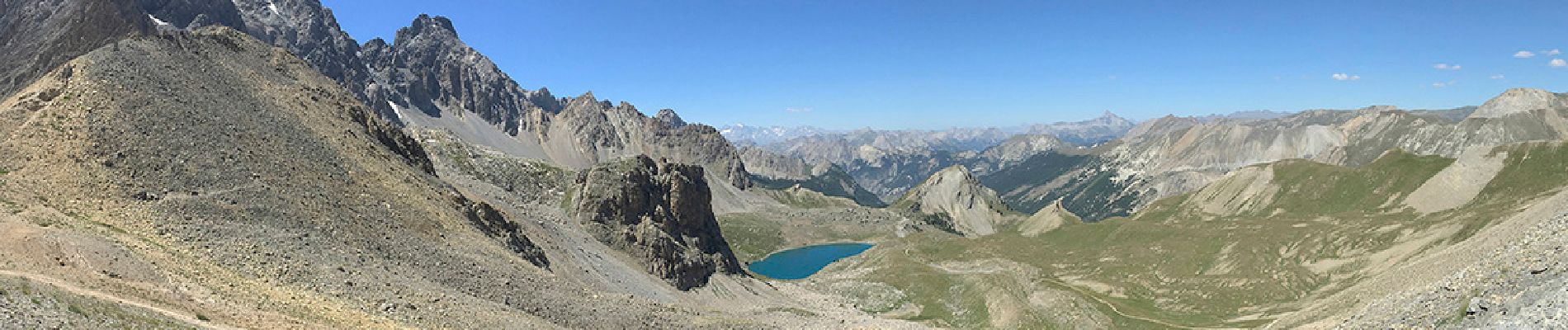 Tour Wandern Ceillac - Lac Miroir - Lac Saint Anne - Col Girardin - Photo