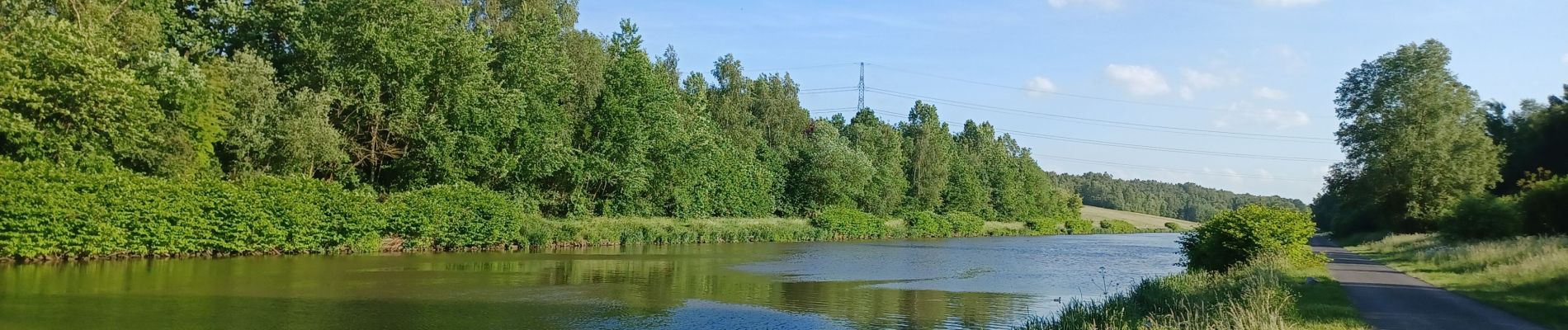 Excursión Senderismo Pont-à-Celles - Long su canal  - Photo