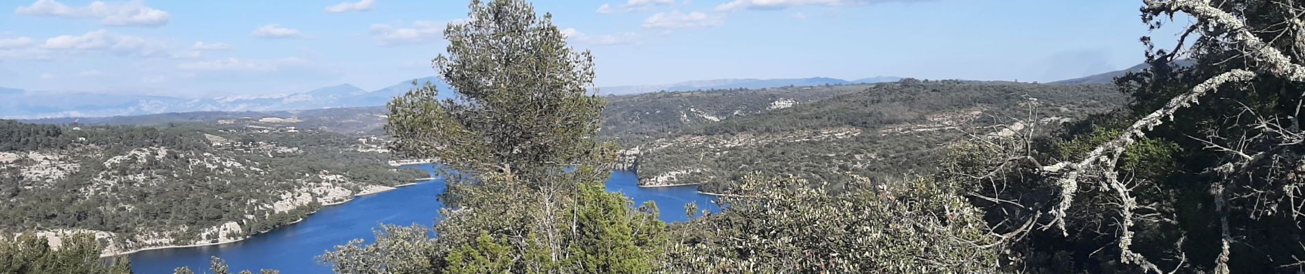 Tour Wandern Esparron-de-Verdon - VERDON: SENTIER VERS ESPARRON de Verdon. - Photo