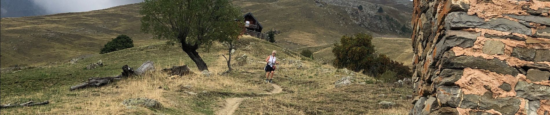 Trail Nordic walking Valloire - La borgé les balais beaujournal les Verneys Valloire - Photo