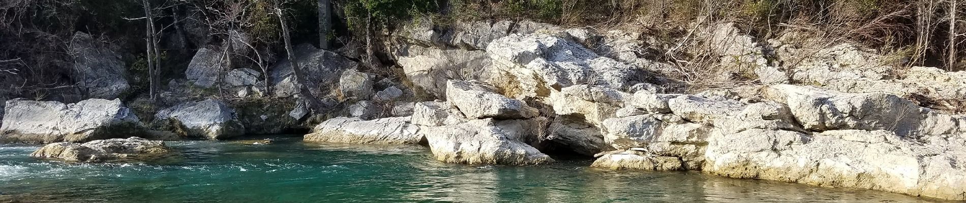 Tour Wandern Gilette - Gorges de l’Estéron au départ de Gilette (via Clue de la Cerise) - Photo