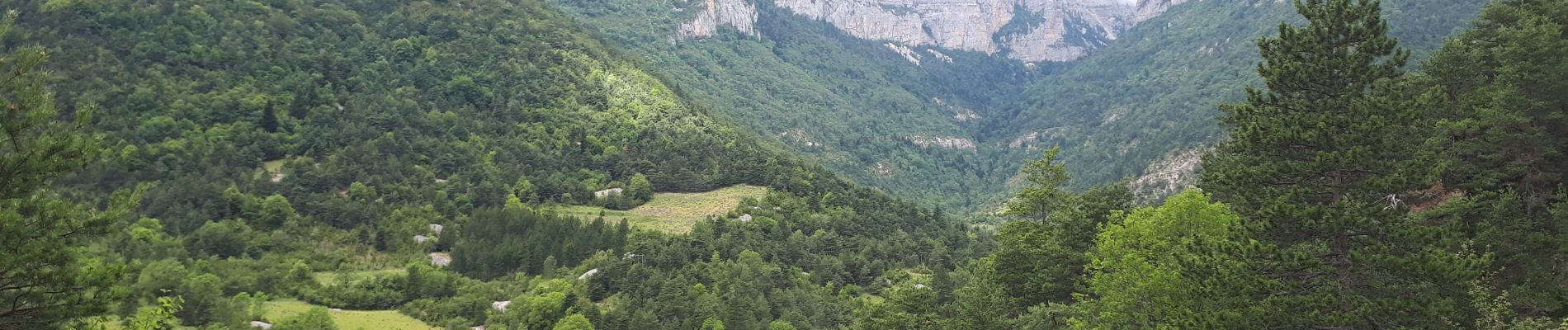 Tocht Stappen Châtillon-en-Diois - Die Archiane jul20 - Photo