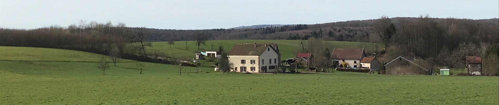 Tour Reiten Fougerolles-Saint-Valbert - Circuit Château d’Eau 6kms  - Photo