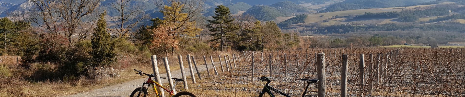 Tocht Mountainbike Recoubeau-Jansac - 10/02/2019 Recoubeau/St Romans/Craponne/Pont de Qurt/ 100 flaques/ Montmaur/ Recoubeau - Photo