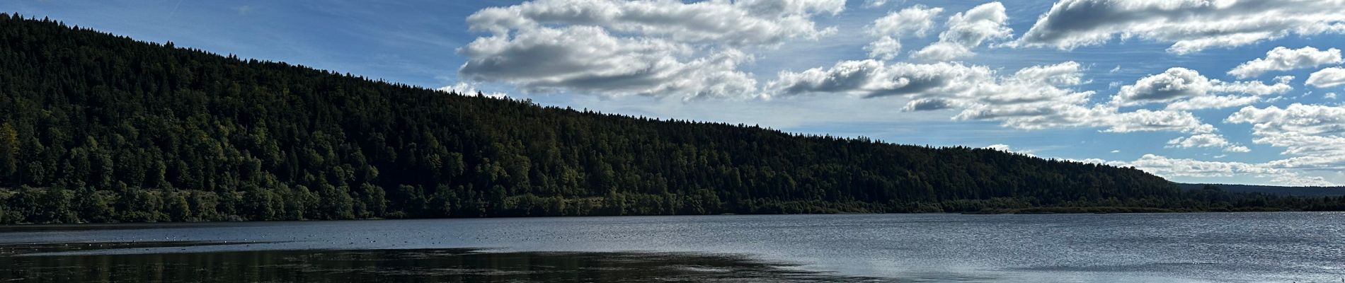 Trail Walking Bouverans - decouverte-des-rives-du-lac-de-bouverans 3 - Photo