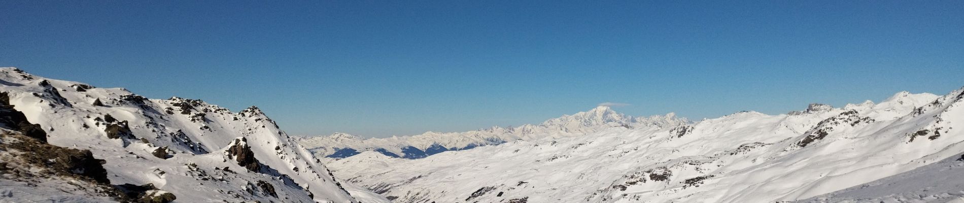 Percorso Sci alpinismo Saint-Michel-de-Maurienne - Col de la vallée étroite  - Photo