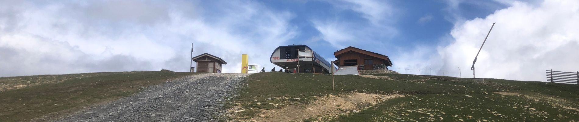 Percorso Sentiero Tignes - Montée direct Tignes le lac - télésiège palafour - Photo