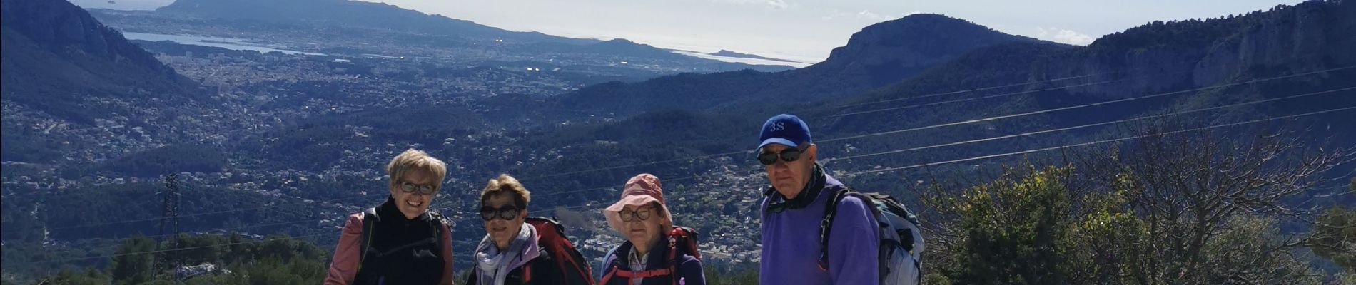 Tour Wandern Le Revest-les-Eaux - pyramide de cassini - Photo