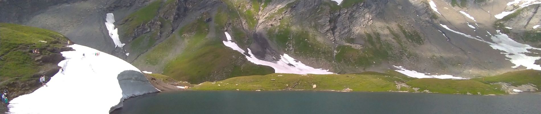 Randonnée Marche Séez - lac petite Saint-Bernard  - Photo