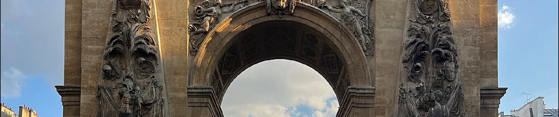 Point d'intérêt Paris - Porte Saint Denis - Photo