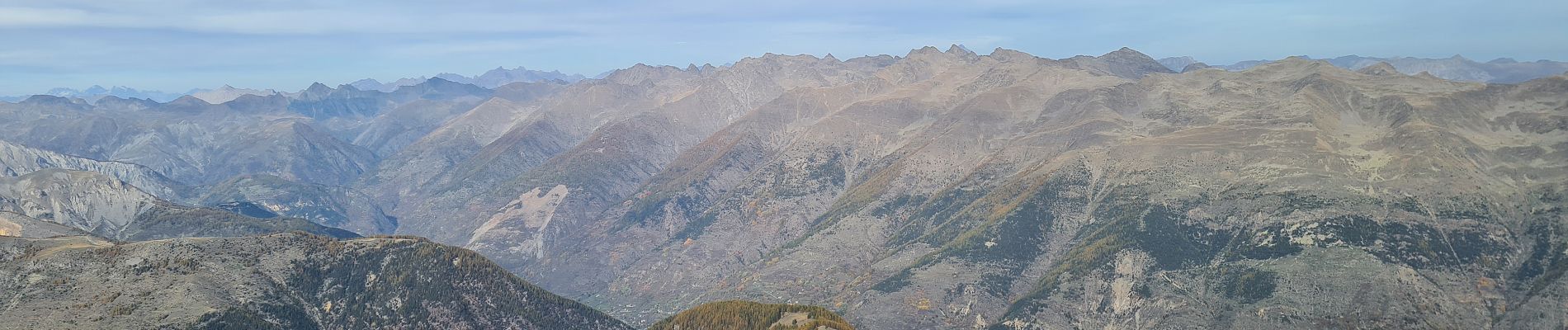 Tocht Stappen Péone - Mt Mounier  - Photo