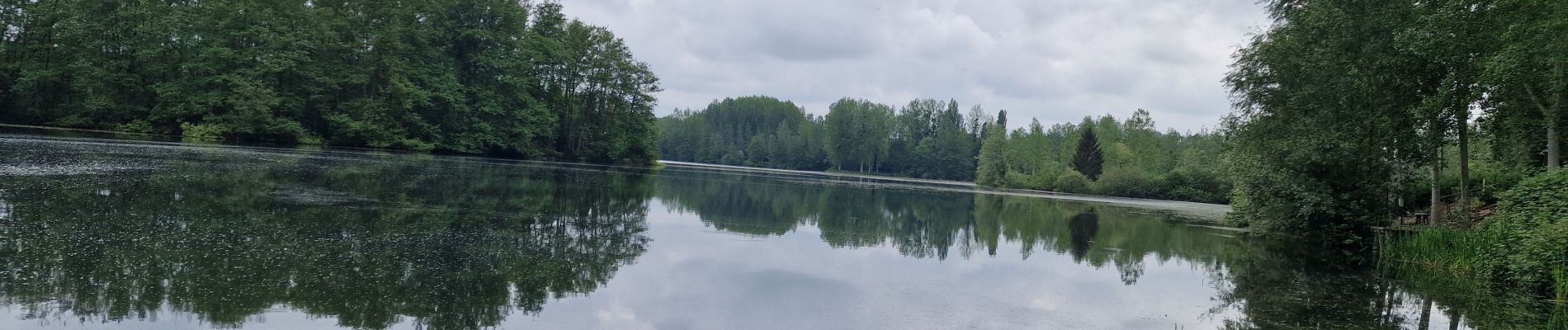 Tocht Mountainbike Mesnil-Saint-Laurent - mesnil - Vendeuil  - Photo