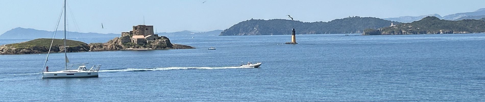 Randonnée  Hyères - Porquerolle Ouest le fort du Langoustier  - Photo