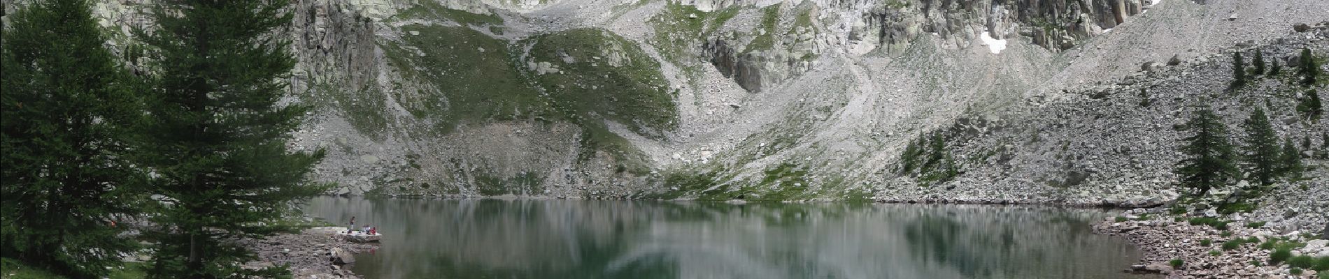 Tocht Stappen Isola - Isola 2000, Tete Mercière et lac de Tavels - Photo