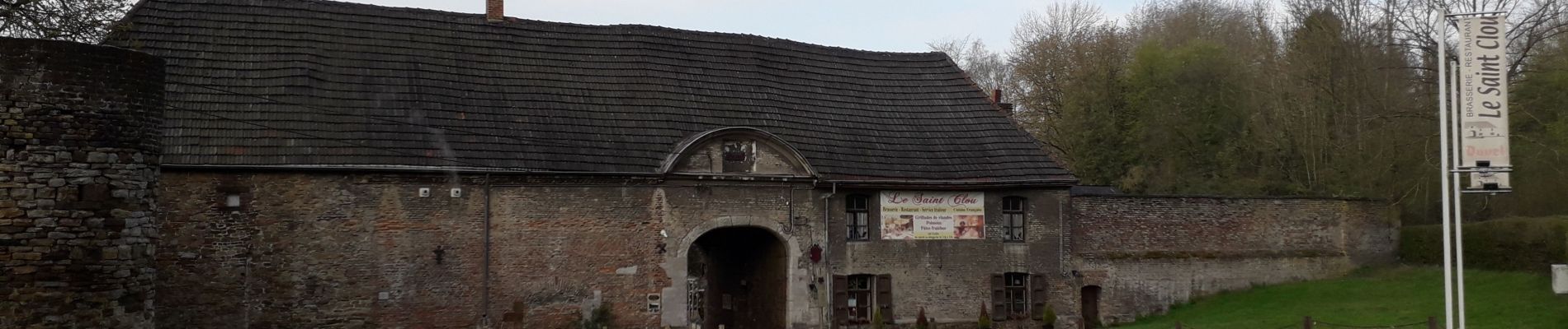 Tour Wandern Fleurus - SOLEILMONT. Dép. rue de l'Abbaye. Gilly - Photo