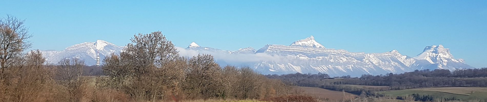 Excursión Marcha nórdica Jarrie - Le Saut du Moine et les étangs de Jarrie - Photo