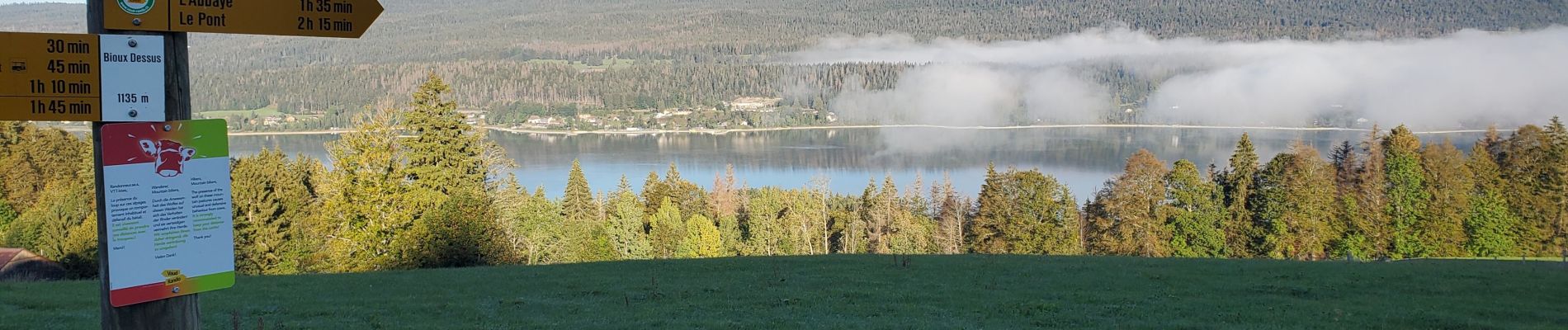 Trail Walking L'Abbaye - Suisse Le Mont tendre - Photo