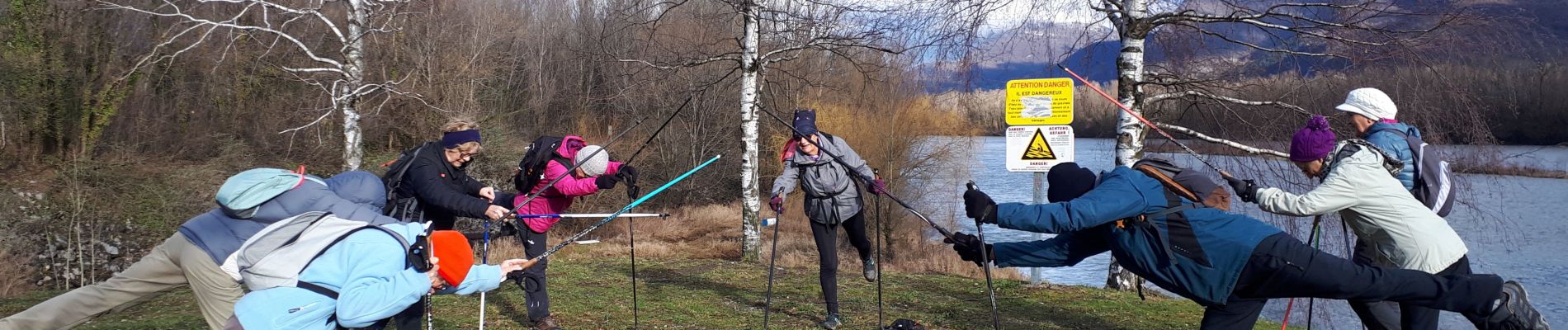 Trail Nordic walking Sassenage - Circuit jusqu'au barrage de St Égrève  - Photo