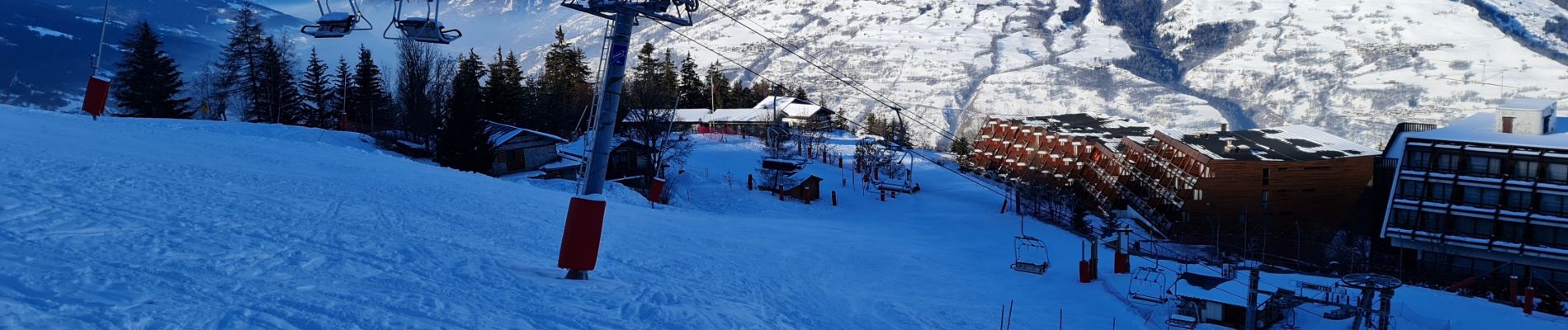 Tocht Sneeuwschoenen Bourg-Saint-Maurice - Chantel les Arcs 1600 - Photo