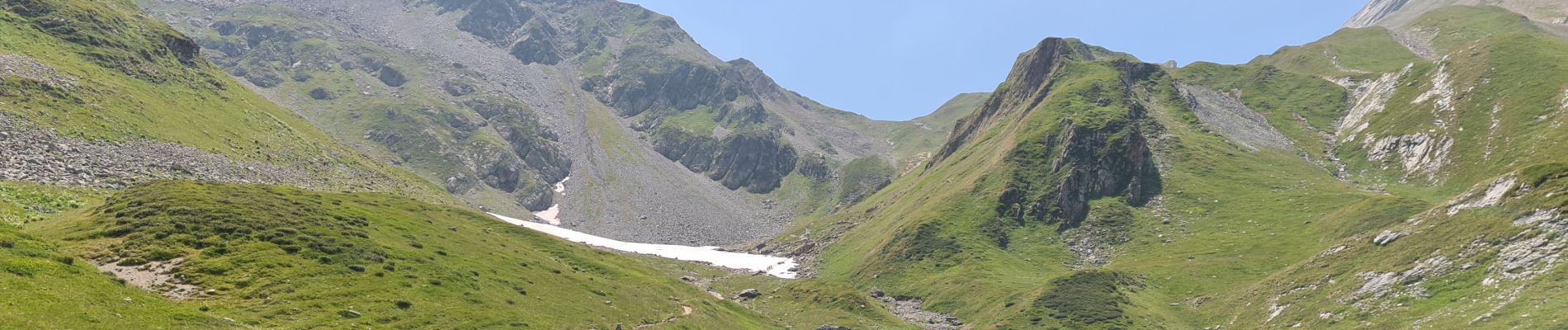 Excursión Senderismo Les Contamines-Montjoie - Le Lay - le col du Bonhomme A/R - Photo