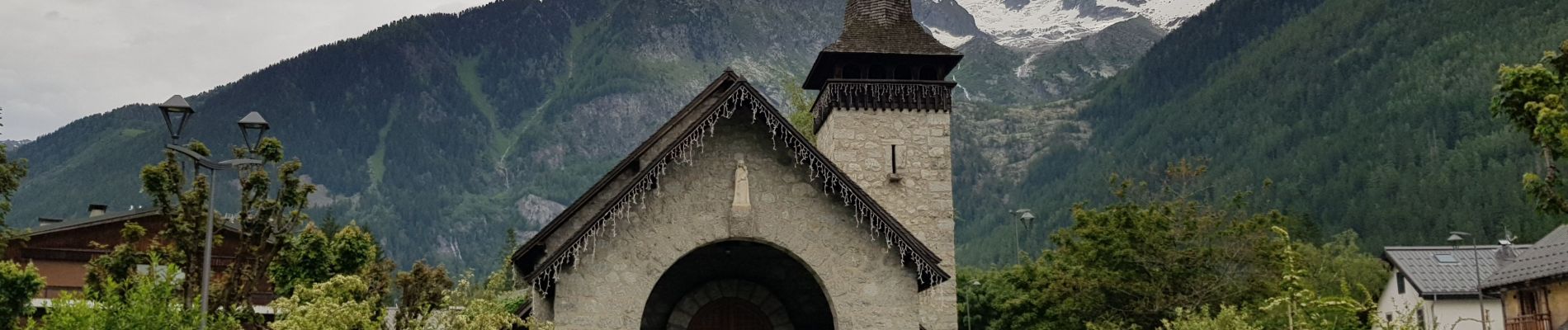 Tour Wandern Chamonix-Mont-Blanc - Gare de Chamonix au Praz de Chamonix  - Photo