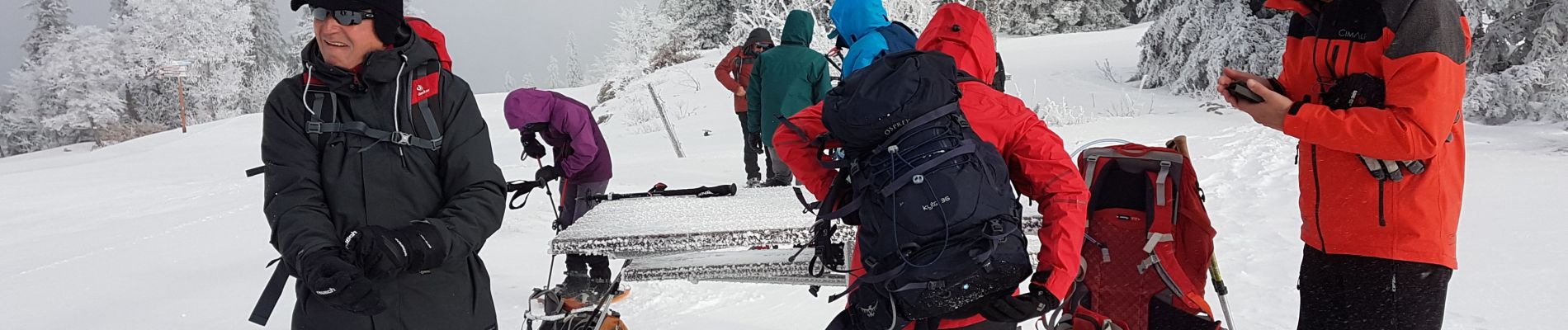 Randonnée Raquettes à neige Autrans-Méaudre en Vercors - La Quoi La Grande Brèche 2020 - Photo