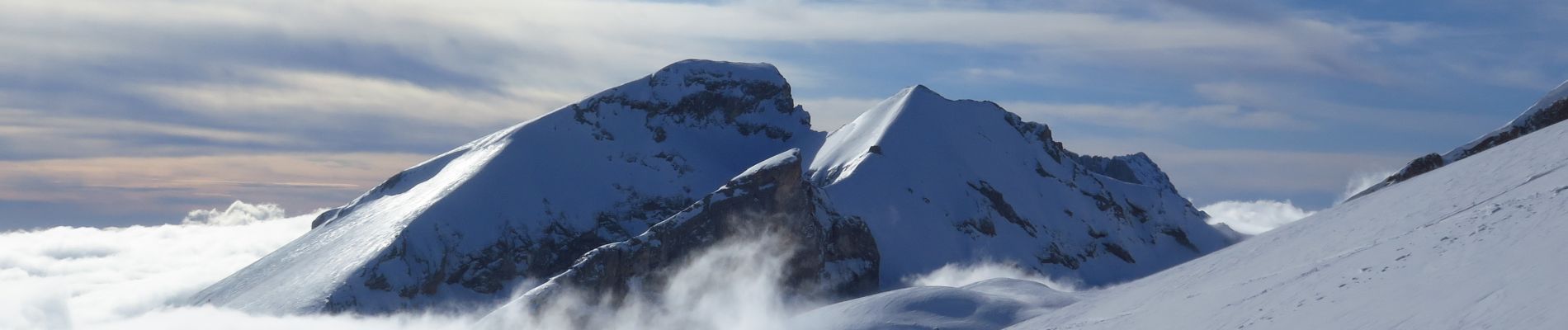 Tour Skiwanderen Le Dévoluy - Crête de l'étoile - Photo