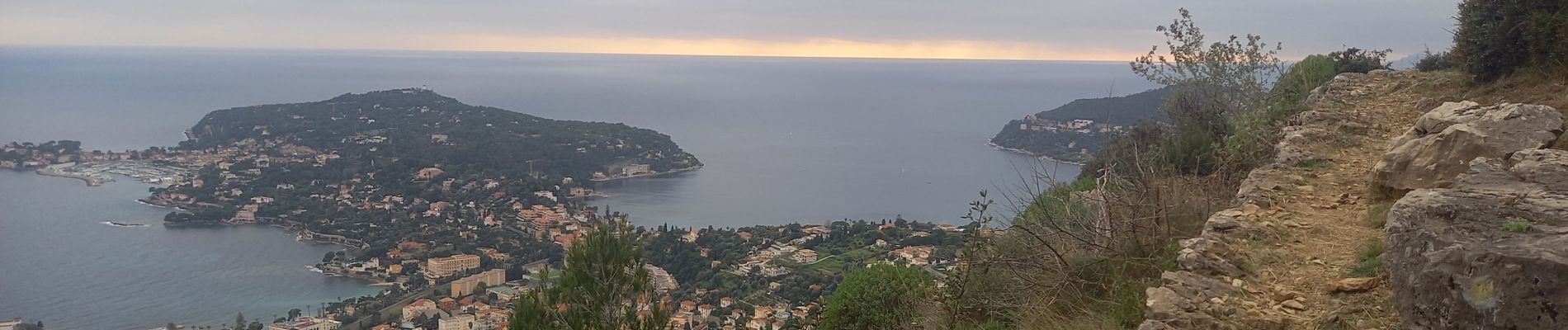 Excursión Senderismo Villefranche-sur-Mer - Balcons de Beaulieu 11.1.24 - Photo