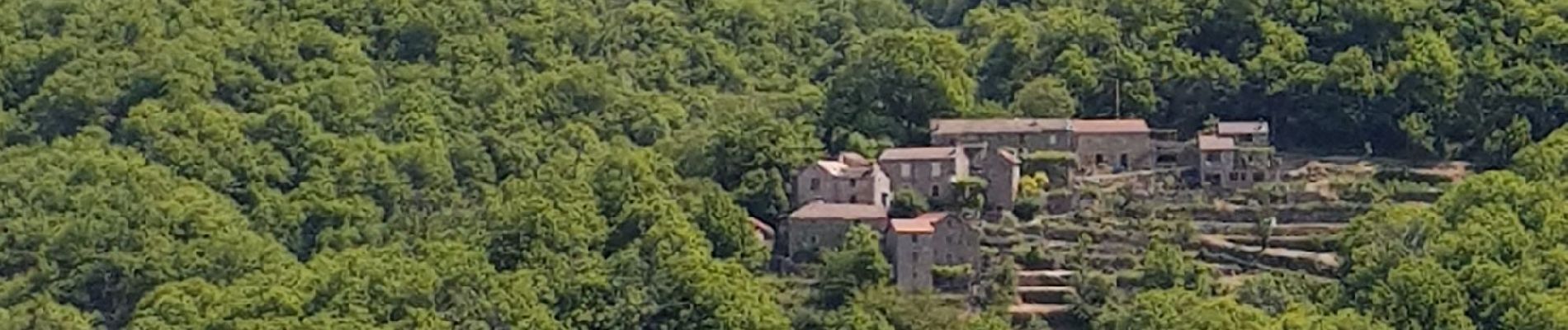 Tour Elektrofahrrad Les Vans - Aubrac  Des Vans à Chateauneuf de rando  - Photo