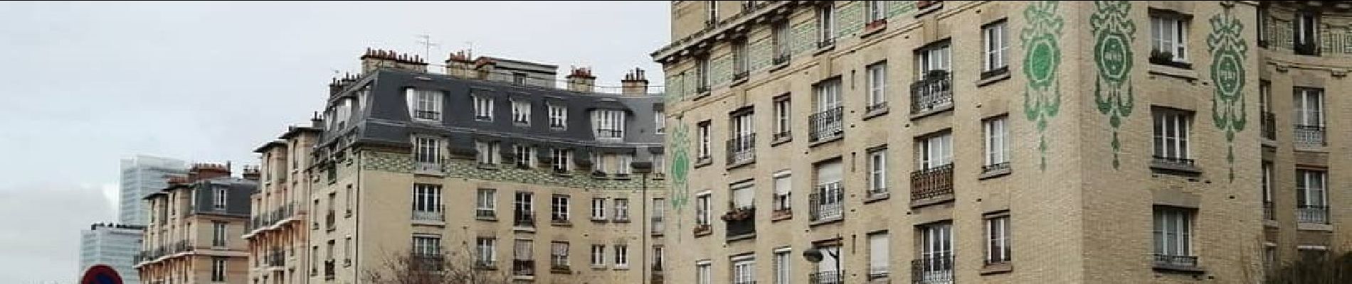 Punto di interesse Parigi - Immeuble 1907 - Photo