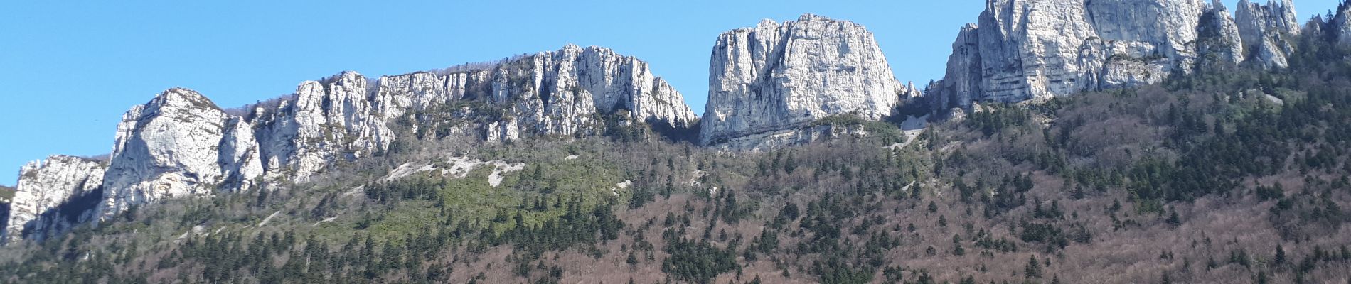 Randonnée Marche Rochefort-Samson - Les Vachères - Combe d'oyans  - Photo