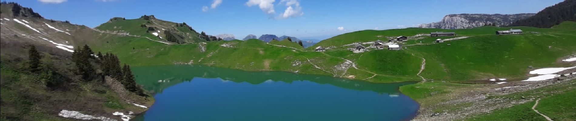 Tour Wandern Le Grand-Bornand - BARGY: LE CHINAILLON - LAC DE LESSY - Photo