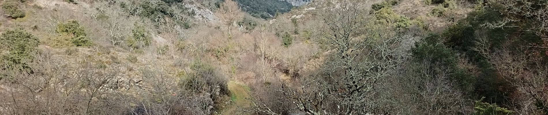 Trail Walking Bourg-Saint-Andéol - maison forestière de la laoul - Photo