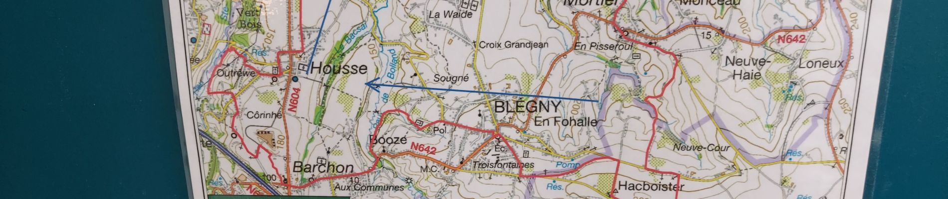 Tocht Stappen Blegny - HOUSSE _ ( Blegny ) _Marche Fédérale _ LG _ 19/02/2023 - Photo