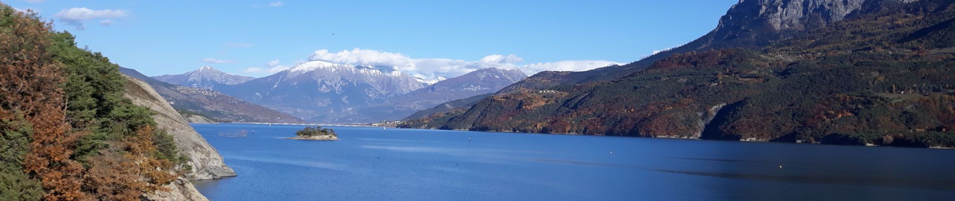 Tour Wandern Chorges - Entre Chanteloube et la baie St Michel.  - Photo