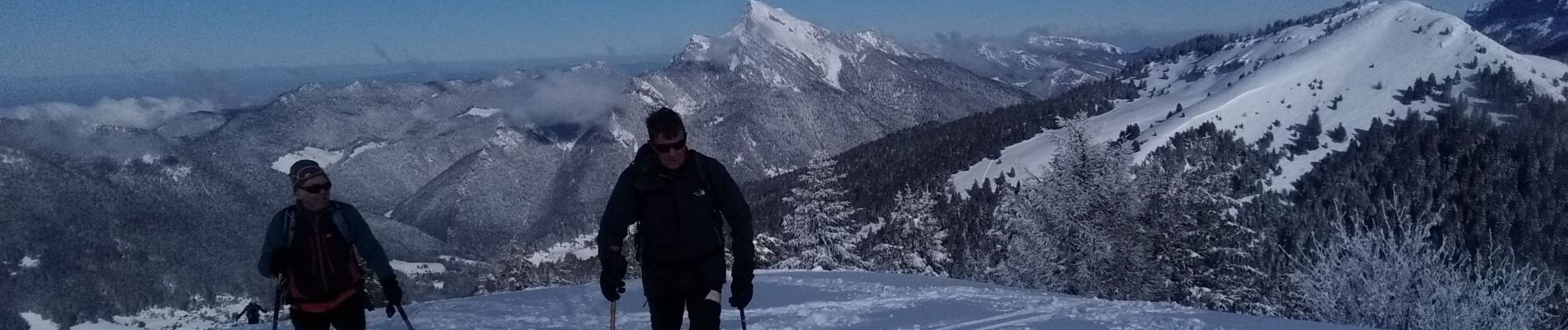 Randonnée Ski de randonnée Plateau-des-Petites-Roches - Pravouta et bec de Charvet - Photo