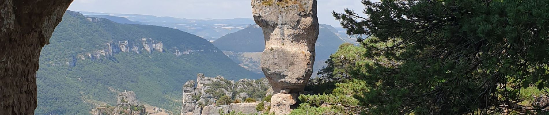 Excursión Senderismo Saint-Pierre-des-Tripiers - Jonte Corniches du Mejean - Photo