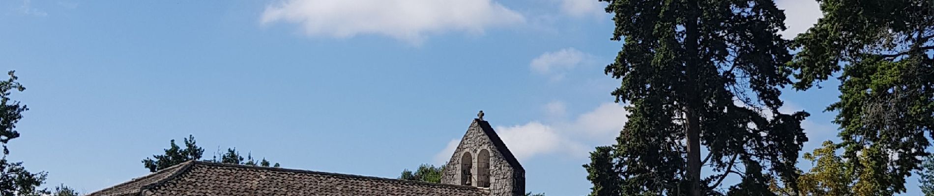 Tocht Stappen Engayrac - Engayrac  Eglise de Campagnac  - Photo