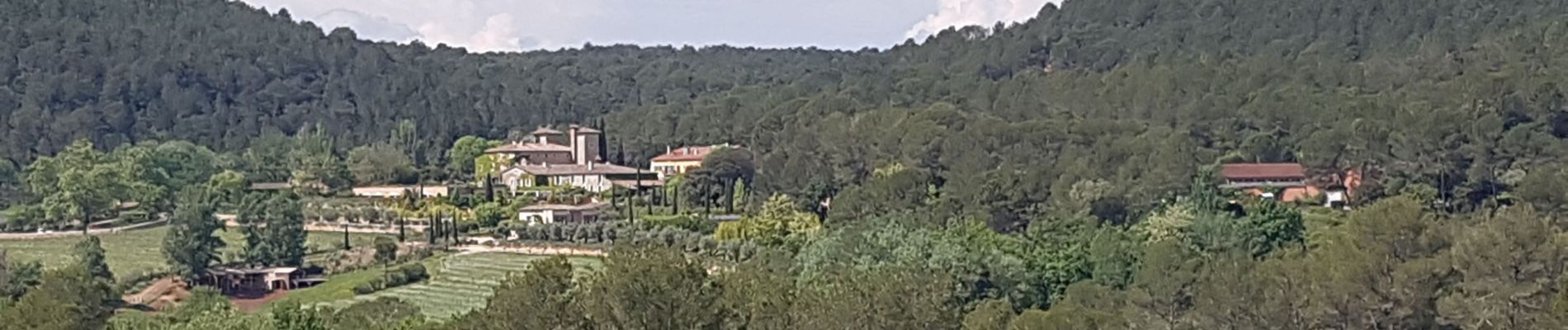 Tocht Stappen Flayosc - Château de BERNE Flayosc - Photo