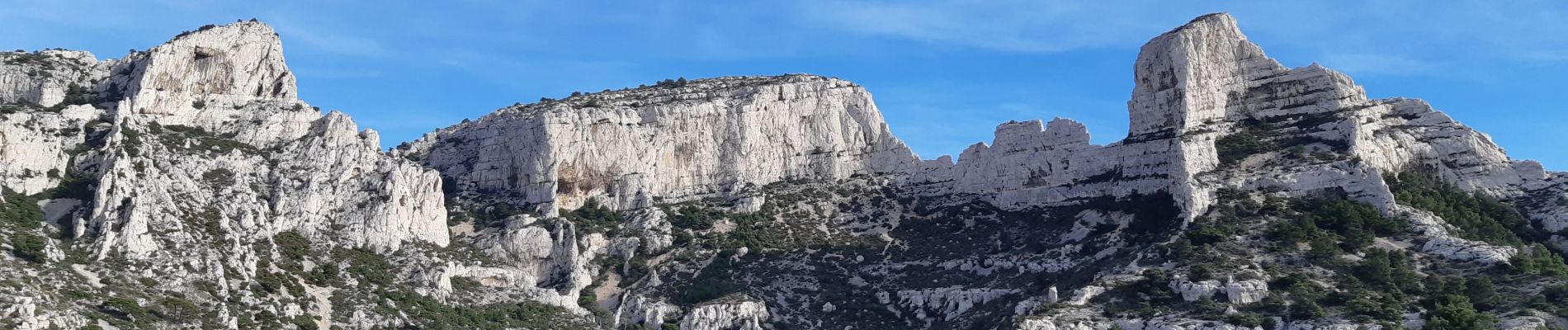 Randonnée Marche Marseille - Callelongue - Pas de la demi-lune - Grotte St Michel d'eau douce - Photo