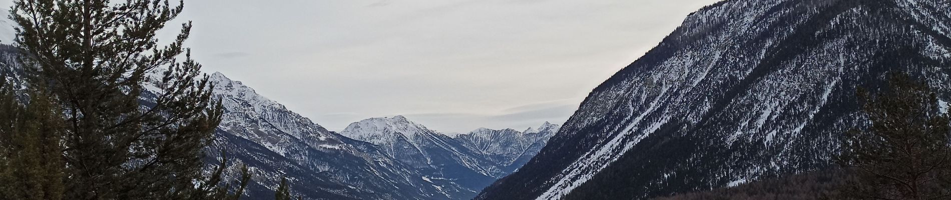 Randonnée Marche Névache - col de l'echelle 27-12-20 - Photo