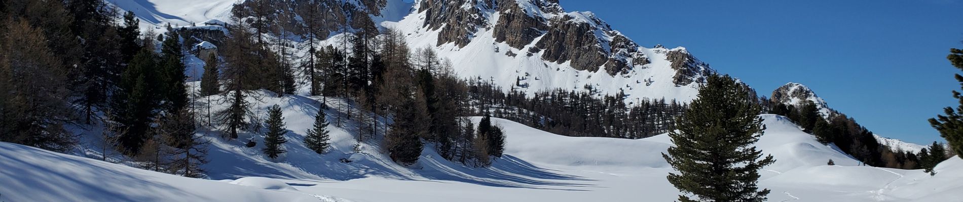 Tour Schneeschuhwandern Ceillac - ceillac ste Anne lac mirroir 11kms 486m - Photo