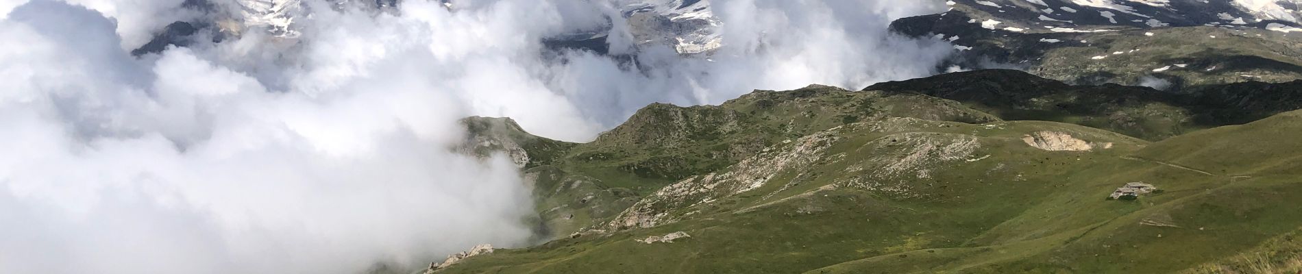 Tocht Stappen Val-Cenis - Parking Bellecombe - Col du Grand Vallon - Photo