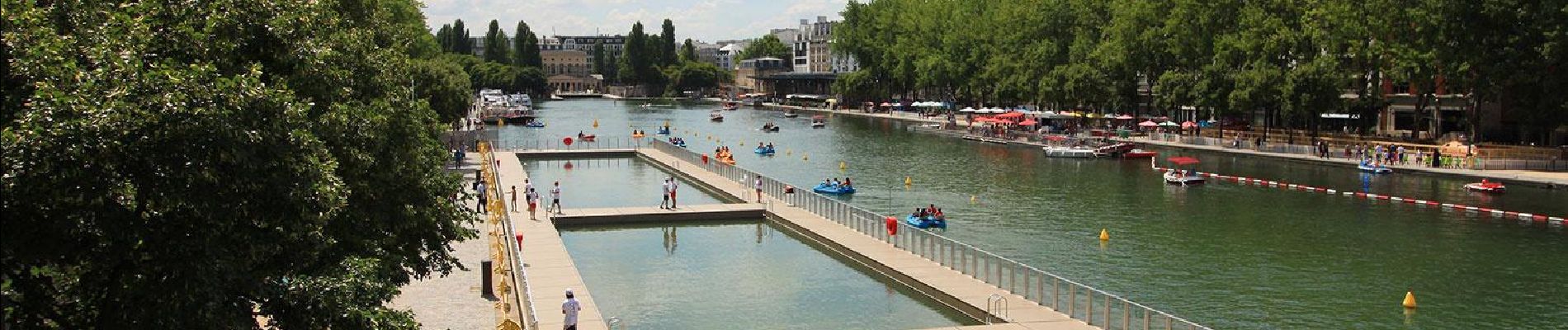 Punto de interés París - Bassin de la Villette - Photo