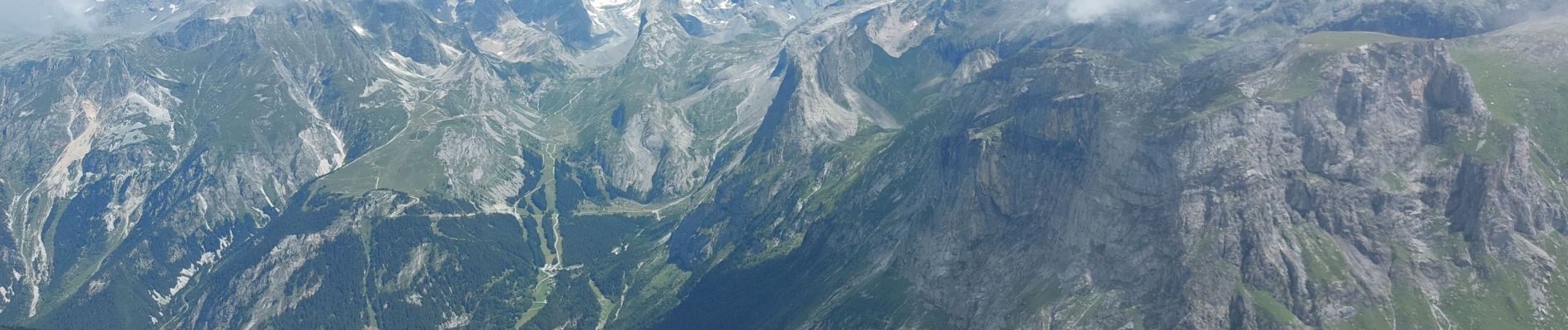 Percorso Marcia Pralognan-la-Vanoise - Le petit Mont blanc par le sentier des 100 virages - Photo