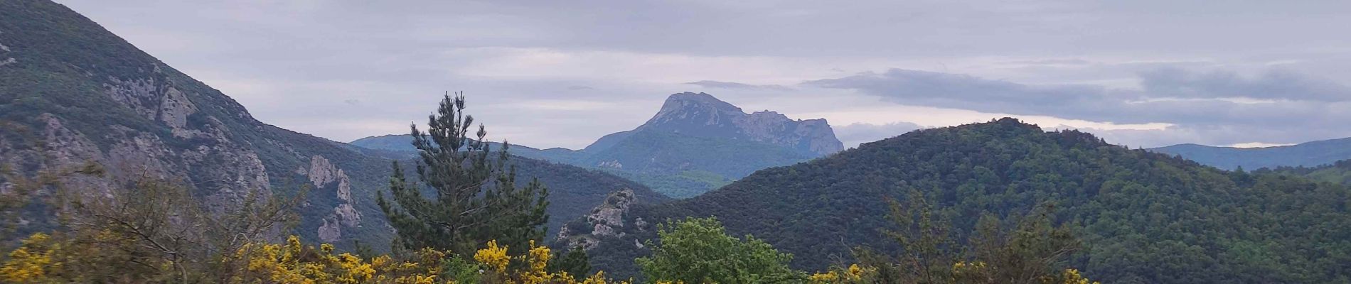 Trail Walking Serres - Sentier des Terres Rouges - Photo