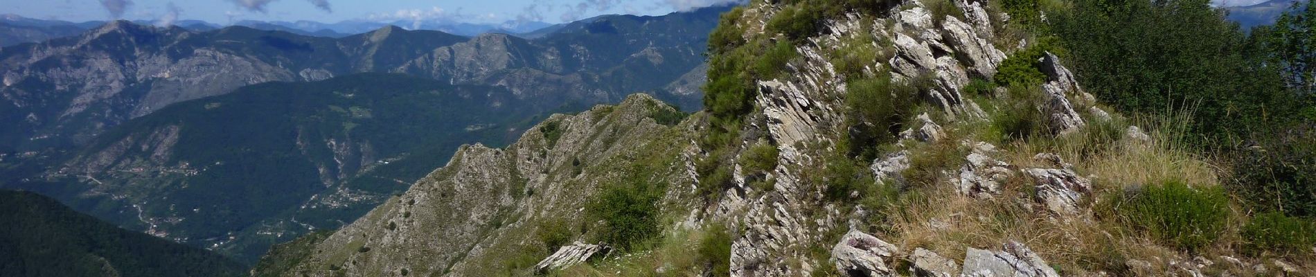 Randonnée A pied Moulinet - Crêtes de l'Arpiha - Photo