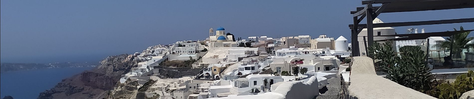 Randonnée Marche Δημοτική Ενότητα Θήρας - Balade Fira Ioa avec pique nique - Photo