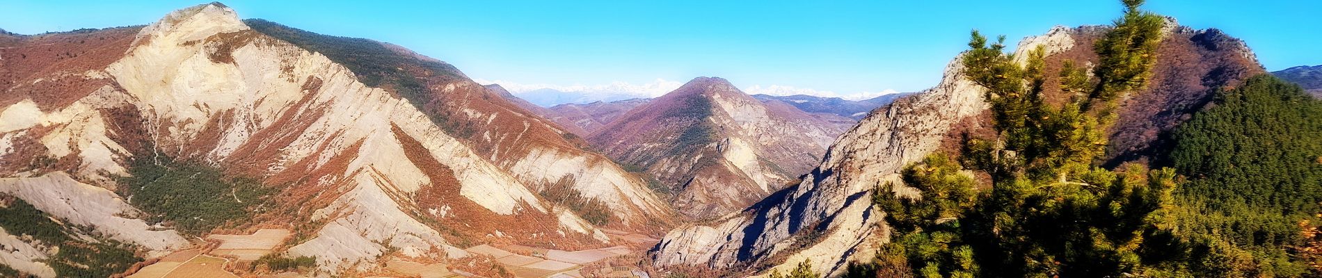 Randonnée Marche Le Caire - Vallée de Vermeil et Rocher Roux - Photo