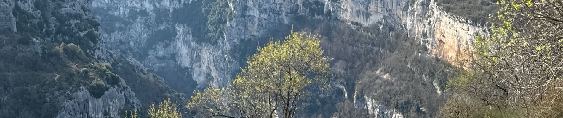 Tour Wandern La Palud-sur-Verdon - Sentier Blanc Martel - Photo